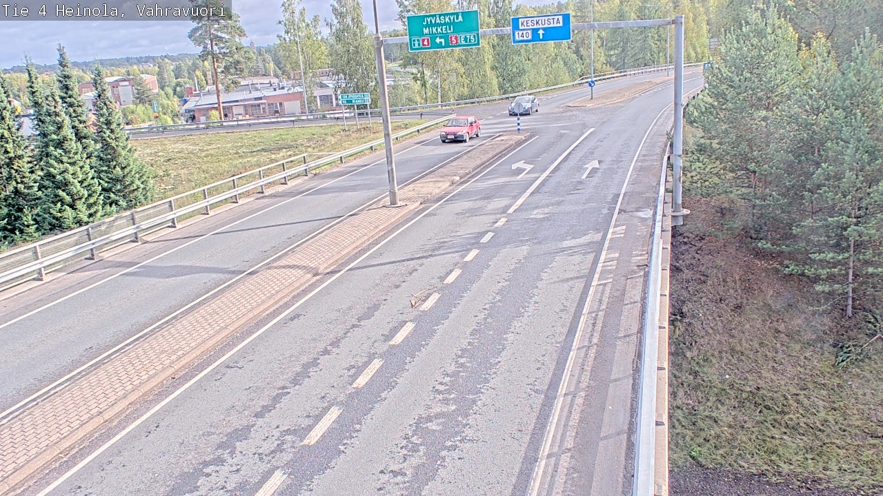 Weather Camera Image Road 4 Heinola, Vahravuori, Heinola, Päijät-Häme