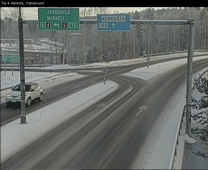 Weather Camera Image Road 4 Heinola, Vahravuori, Heinola, Päijät-Häme