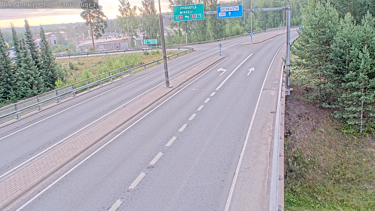 Weather Camera Image Road 4 Heinola, Vahravuori, Heinola, Päijät-Häme