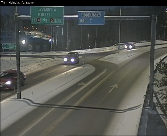 Kelikamerat Kuva Tie 4 Heinola, Vahravuori, Heinola, Päijät-Häme