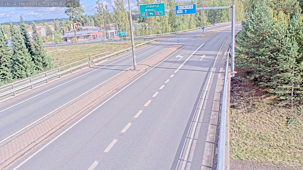 Weather Camera Image Road 4 Heinola, Vahravuori, Heinola, Päijät-Häme