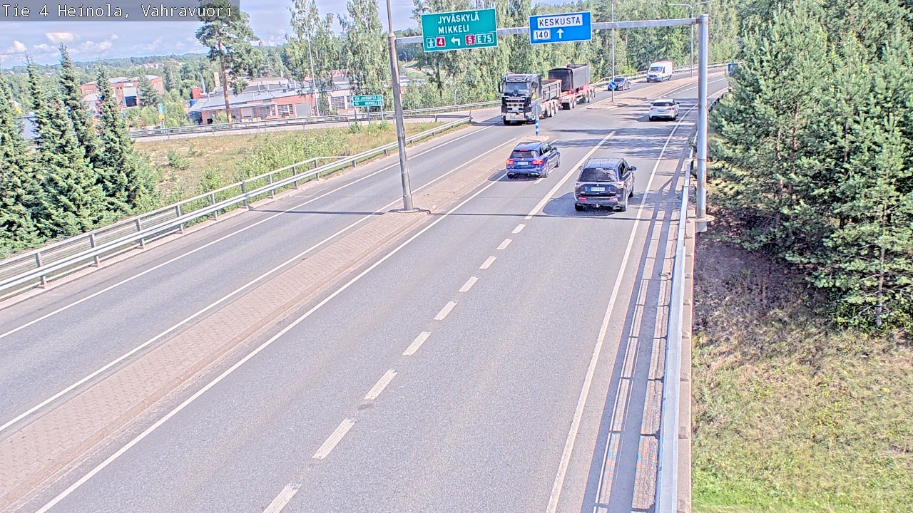 Kelikamerat Kuva Tie 4 Heinola, Vahravuori, Heinola, Päijät-Häme