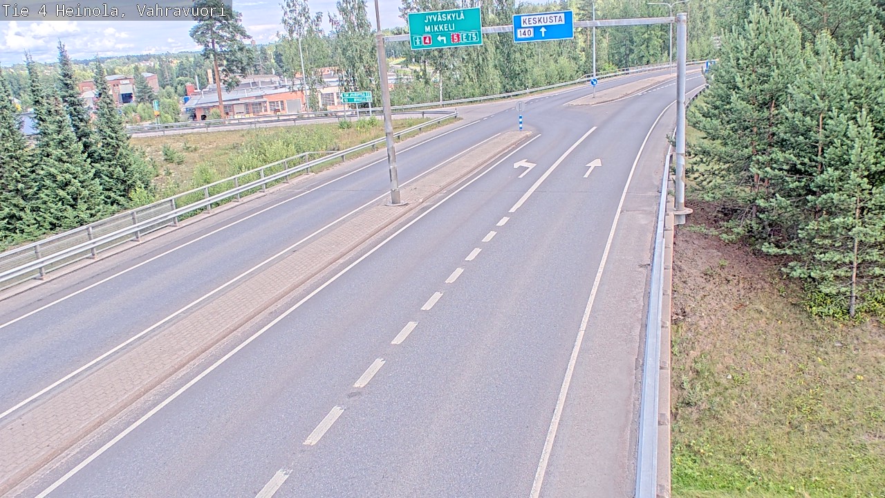 Kelikamerat Kuva Tie 4 Heinola, Vahravuori, Heinola, Päijät-Häme