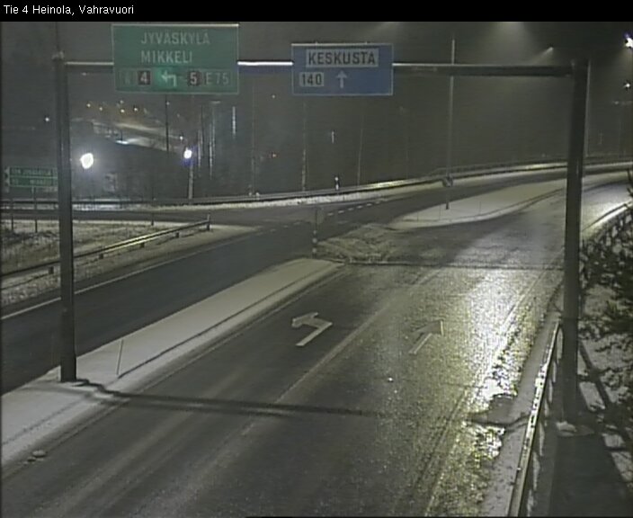 Weather Camera Image Väg 4 Heinola, Vahravuori, Heinola, Päijät-Häme
