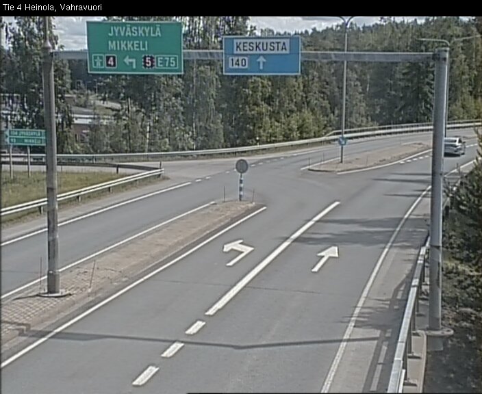 Kelikamerat Kuva Tie 4 Heinola, Vahravuori, Heinola, Päijät-Häme