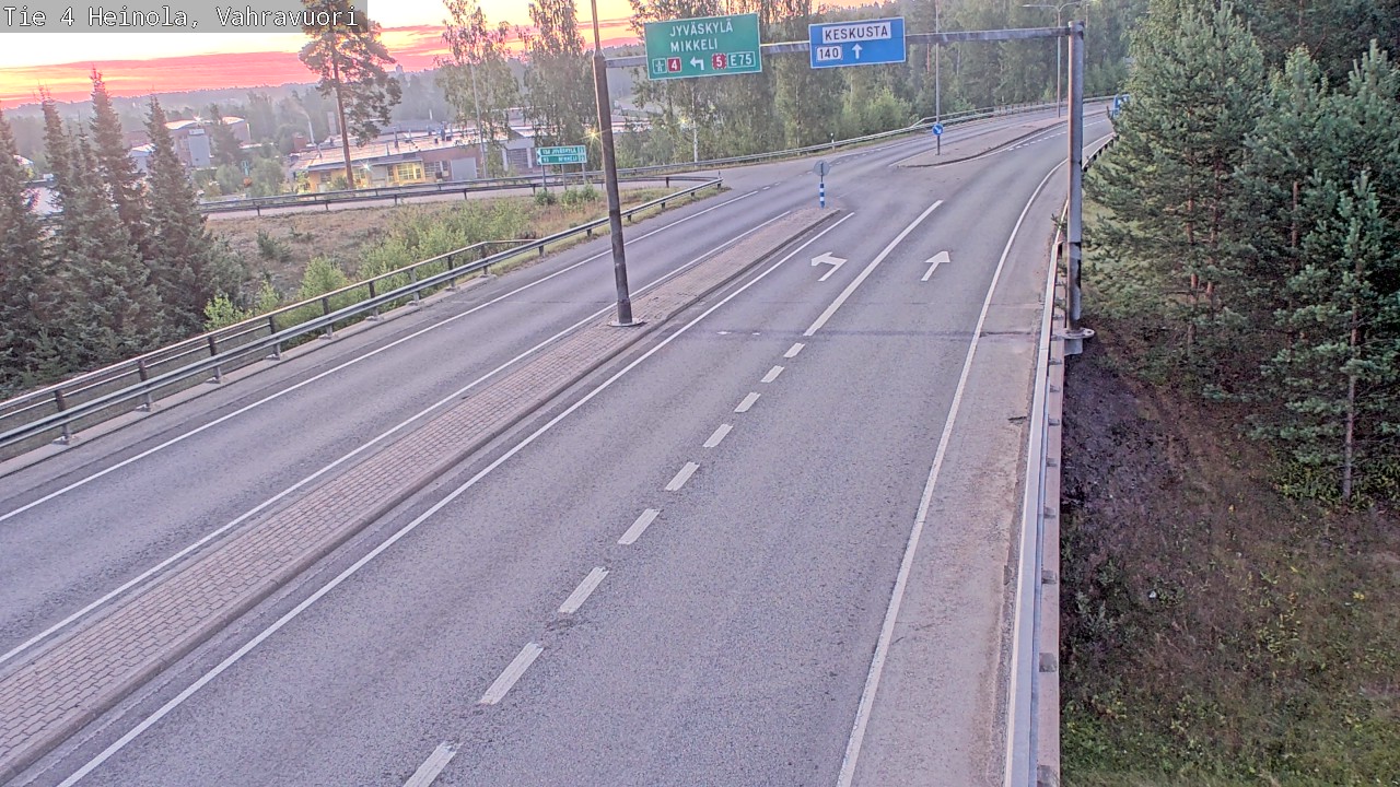 Kelikamerat Kuva Tie 4 Heinola, Vahravuori, Heinola, Päijät-Häme