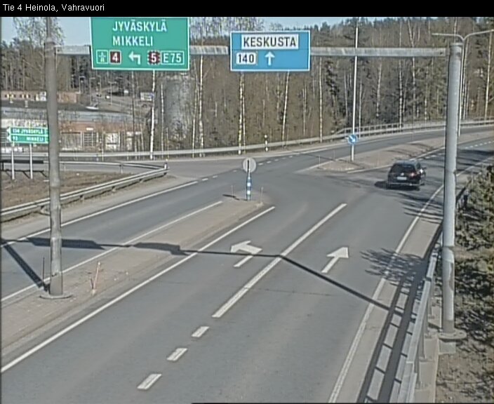 Kelikamerat Kuva Tie 4 Heinola, Vahravuori, Heinola, Päijät-Häme