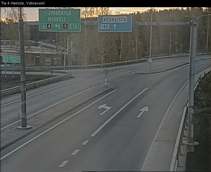 Weather Camera Image Road 4 Heinola, Vahravuori, Heinola, Päijät-Häme