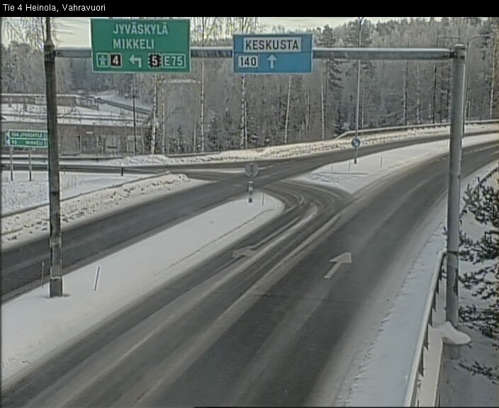 Weather Camera Image Road 4 Heinola, Vahravuori, Heinola, Päijät-Häme