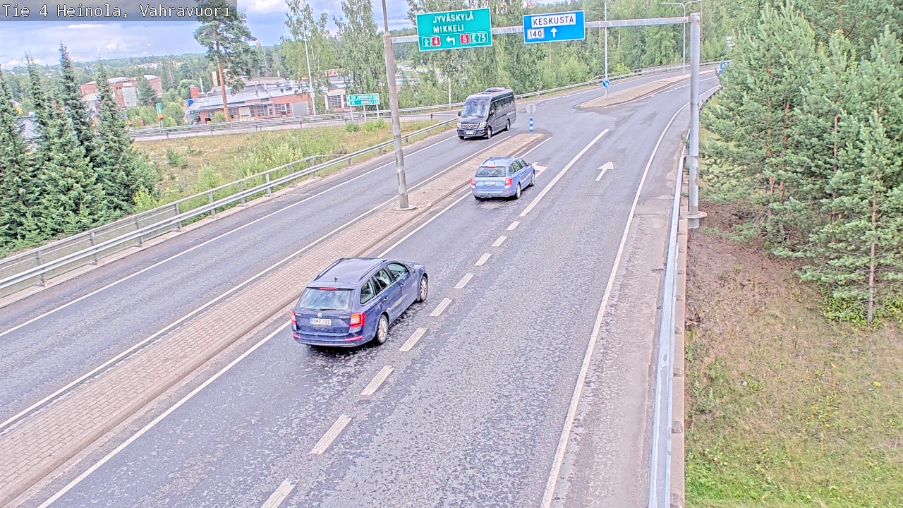 Kelikamerat Kuva Tie 4 Heinola, Vahravuori, Heinola, Päijät-Häme