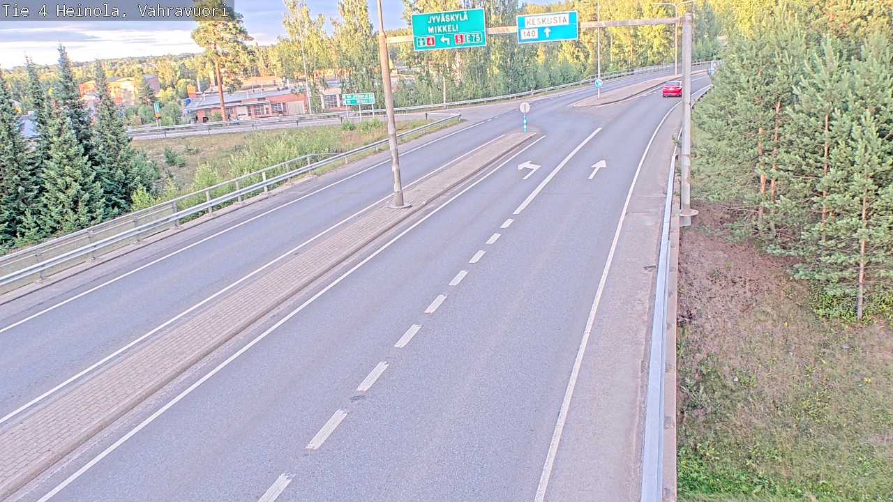 Kelikamerat Kuva Tie 4 Heinola, Vahravuori, Heinola, Päijät-Häme