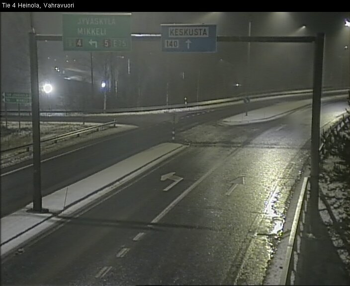 Weather Camera Image Väg 4 Heinola, Vahravuori, Heinola, Päijät-Häme