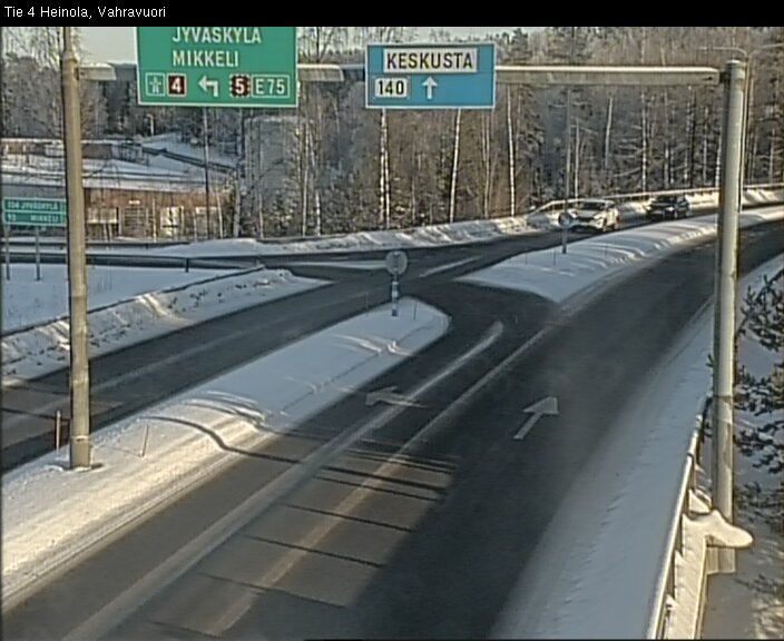 Weather Camera Image Road 4 Heinola, Vahravuori, Heinola, Päijät-Häme