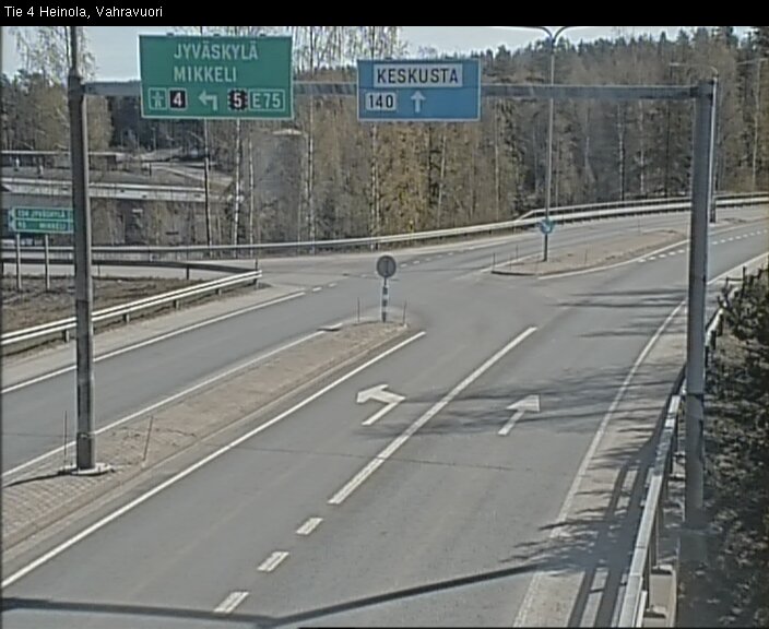 Kelikamerat Kuva Tie 4 Heinola, Vahravuori, Heinola, Päijät-Häme