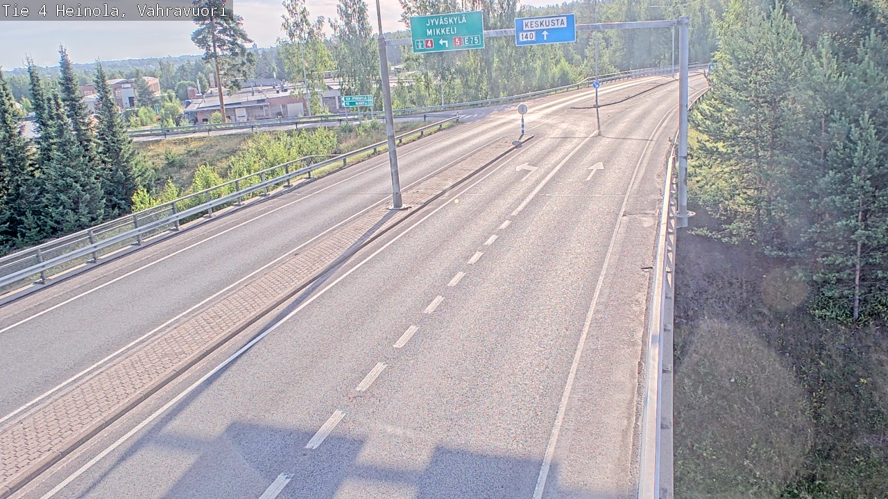 Kelikamerat Kuva Tie 4 Heinola, Vahravuori, Heinola, Päijät-Häme