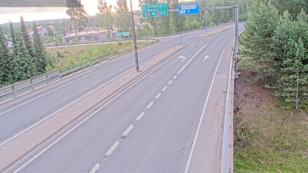 Weather Camera Image Road 4 Heinola, Vahravuori, Heinola, Päijät-Häme