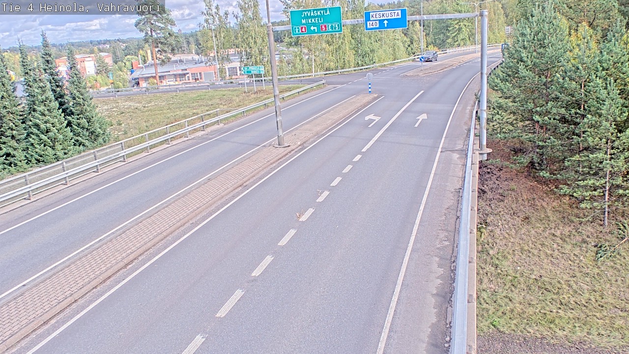 Weather Camera Image Road 4 Heinola, Vahravuori, Heinola, Päijät-Häme