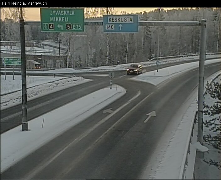 Kelikamerat Kuva Tie 4 Heinola, Vahravuori, Heinola, Päijät-Häme