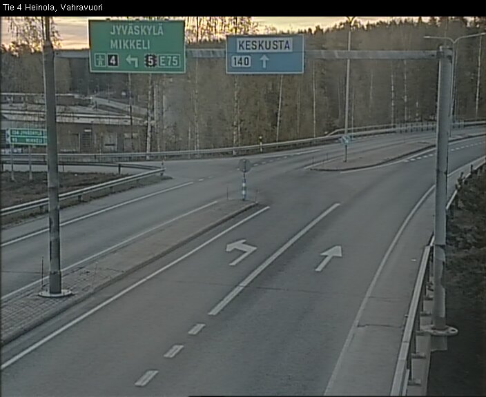 Weather Camera Image Road 4 Heinola, Vahravuori, Heinola, Päijät-Häme
