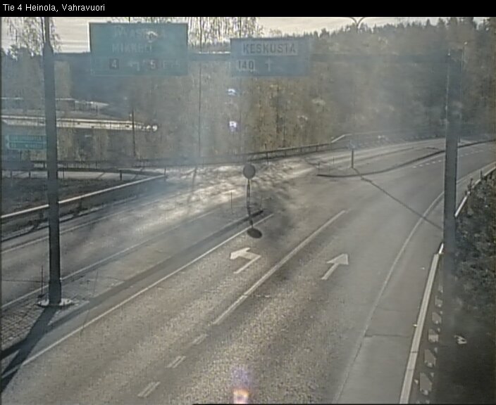 Weather Camera Image Road 4 Heinola, Vahravuori, Heinola, Päijät-Häme