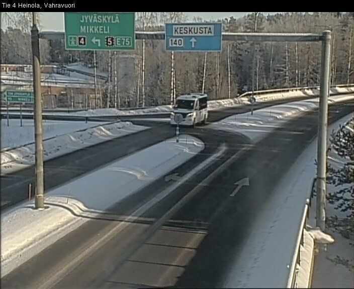 Kelikamerat Kuva Tie 4 Heinola, Vahravuori, Heinola, Päijät-Häme