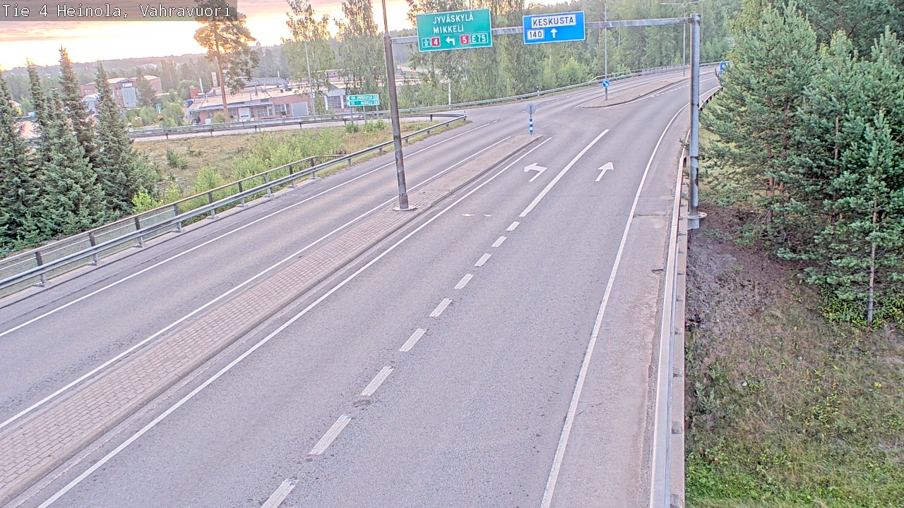 Weather Camera Image Road 4 Heinola, Vahravuori, Heinola, Päijät-Häme