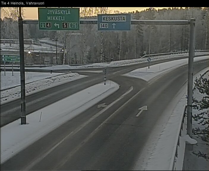 Kelikamerat Kuva Tie 4 Heinola, Vahravuori, Heinola, Päijät-Häme