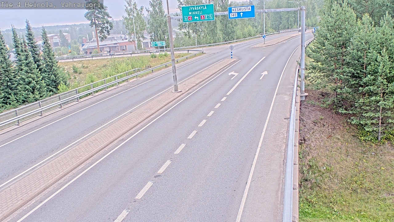 Weather Camera Image Road 4 Heinola, Vahravuori, Heinola, Päijät-Häme