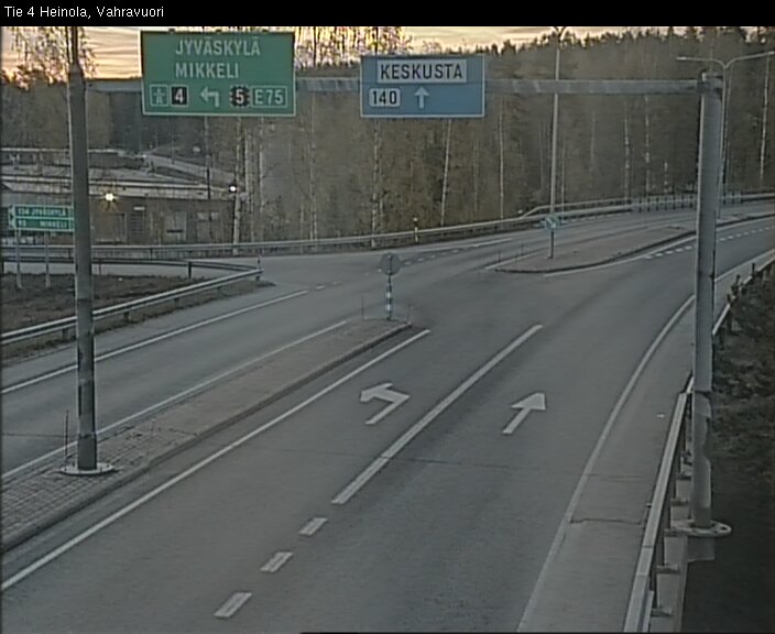 Weather Camera Image Road 4 Heinola, Vahravuori, Heinola, Päijät-Häme