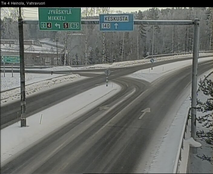 Weather Camera Image Road 4 Heinola, Vahravuori, Heinola, Päijät-Häme