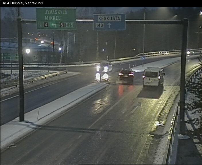 Weather Camera Image Väg 4 Heinola, Vahravuori, Heinola, Päijät-Häme