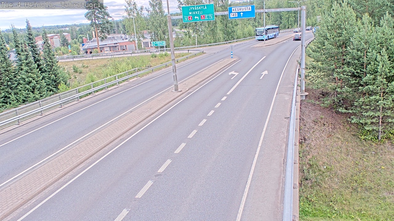 Kelikamerat Kuva Tie 4 Heinola, Vahravuori, Heinola, Päijät-Häme