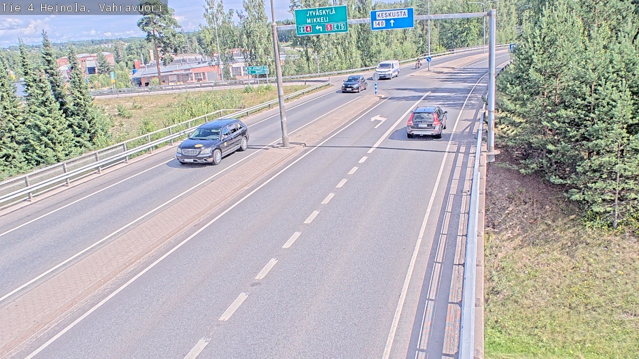 Kelikamerat Kuva Tie 4 Heinola, Vahravuori, Heinola, Päijät-Häme