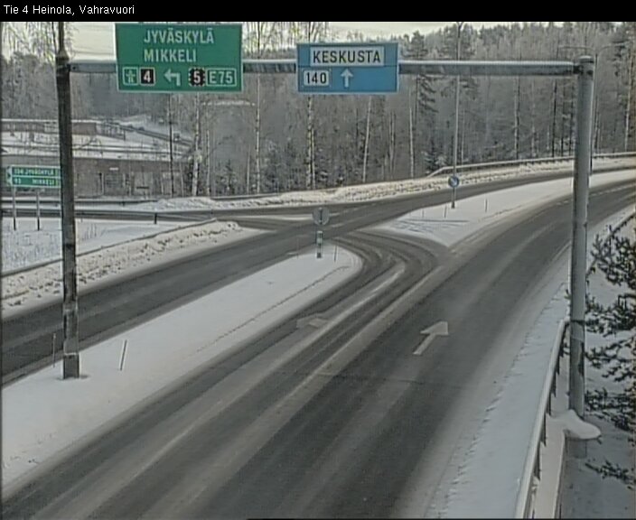 Weather Camera Image Road 4 Heinola, Vahravuori, Heinola, Päijät-Häme