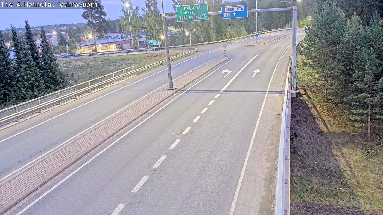 Kelikamerat Kuva Tie 4 Heinola, Vahravuori, Heinola, Päijät-Häme