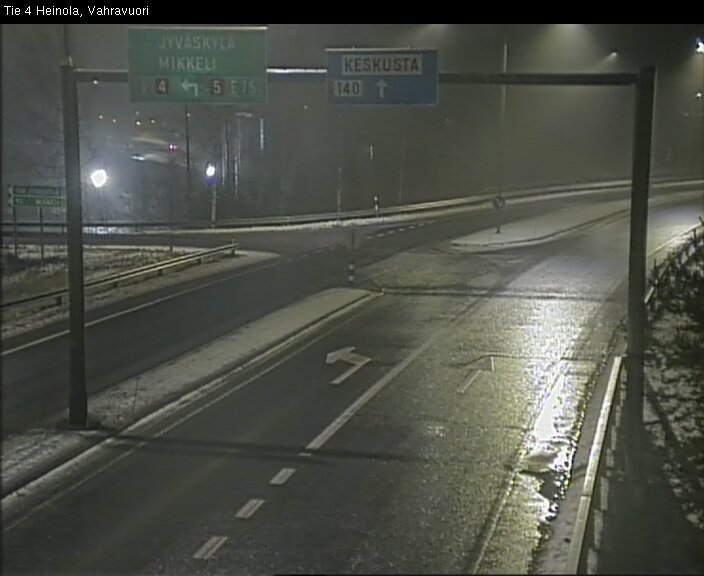 Weather Camera Image Väg 4 Heinola, Vahravuori, Heinola, Päijät-Häme