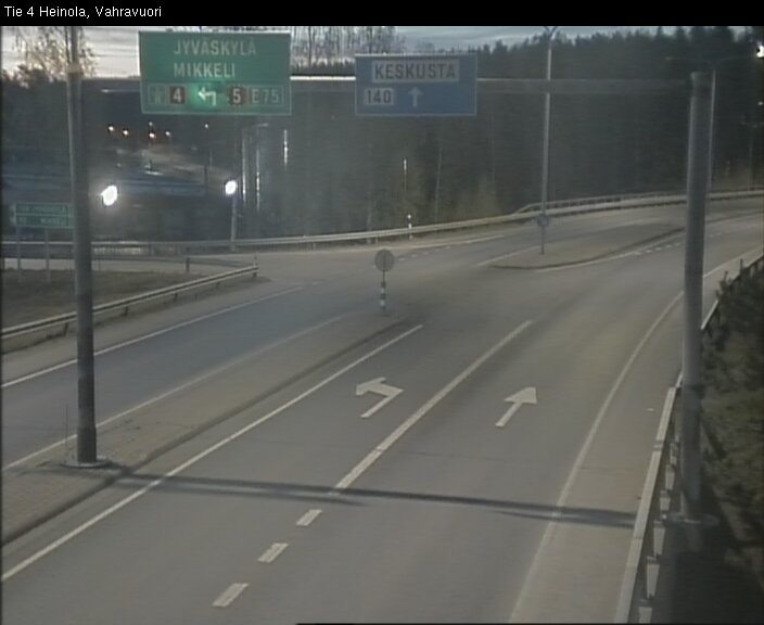 Weather Camera Image Road 4 Heinola, Vahravuori, Heinola, Päijät-Häme