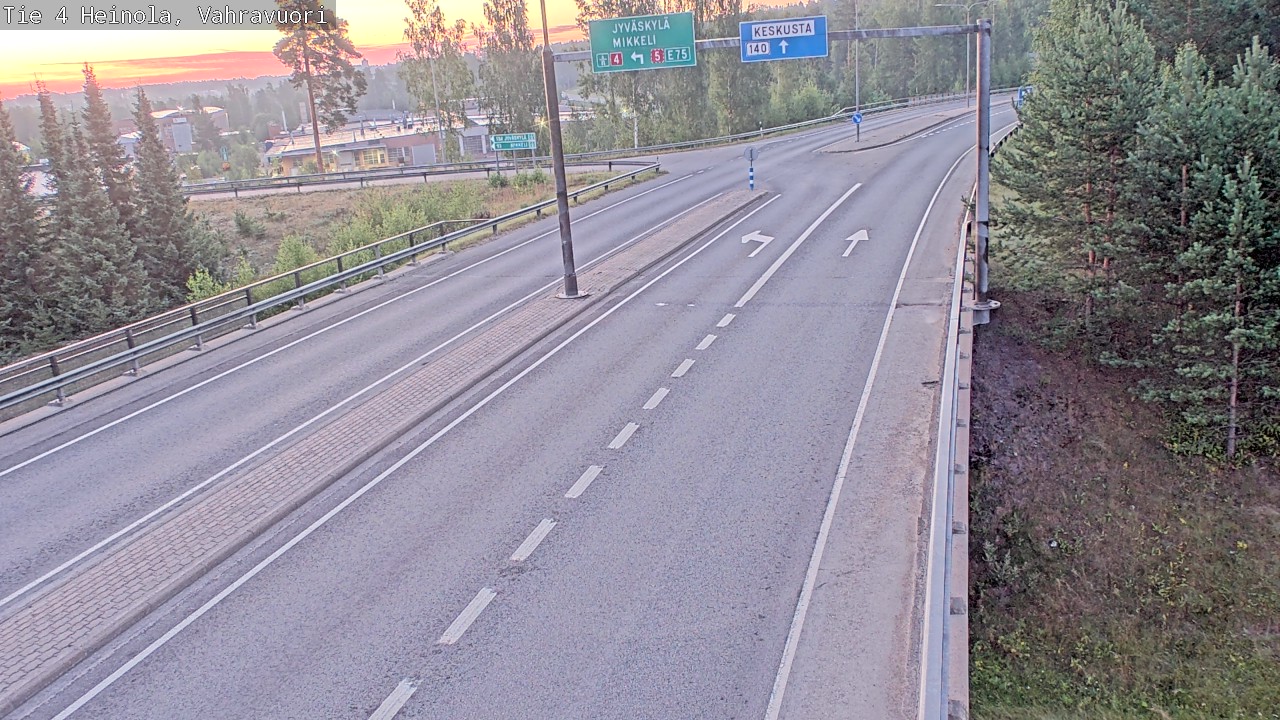 Kelikamerat Kuva Tie 4 Heinola, Vahravuori, Heinola, Päijät-Häme