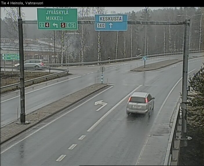 Weather Camera Image Väg 4 Heinola, Vahravuori, Heinola, Päijät-Häme