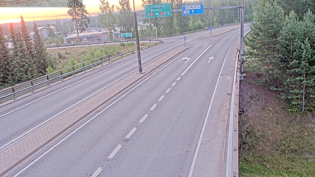 Kelikamerat Kuva Tie 4 Heinola, Vahravuori, Heinola, Päijät-Häme