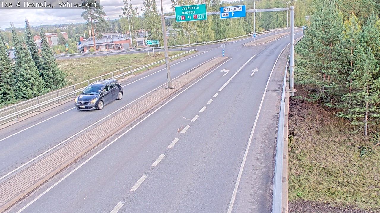 Weather Camera Image Road 4 Heinola, Vahravuori, Heinola, Päijät-Häme