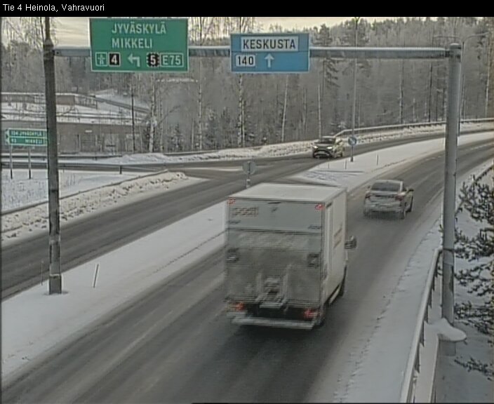 Weather Camera Image Road 4 Heinola, Vahravuori, Heinola, Päijät-Häme