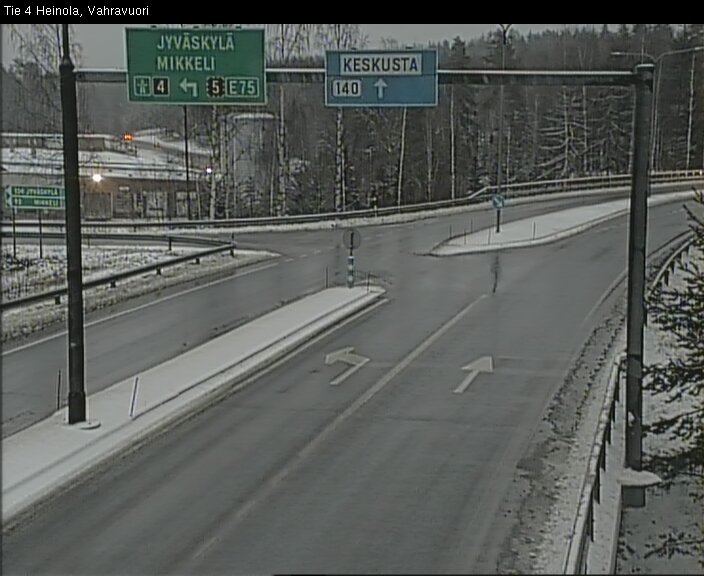 Weather Camera Image Väg 4 Heinola, Vahravuori, Heinola, Päijät-Häme