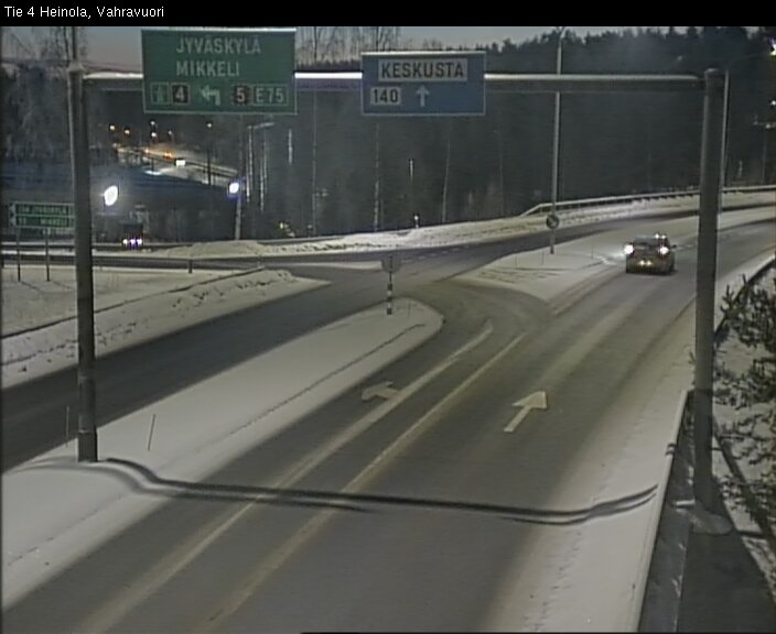 Kelikamerat Kuva Tie 4 Heinola, Vahravuori, Heinola, Päijät-Häme