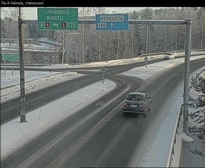 Weather Camera Image Road 4 Heinola, Vahravuori, Heinola, Päijät-Häme