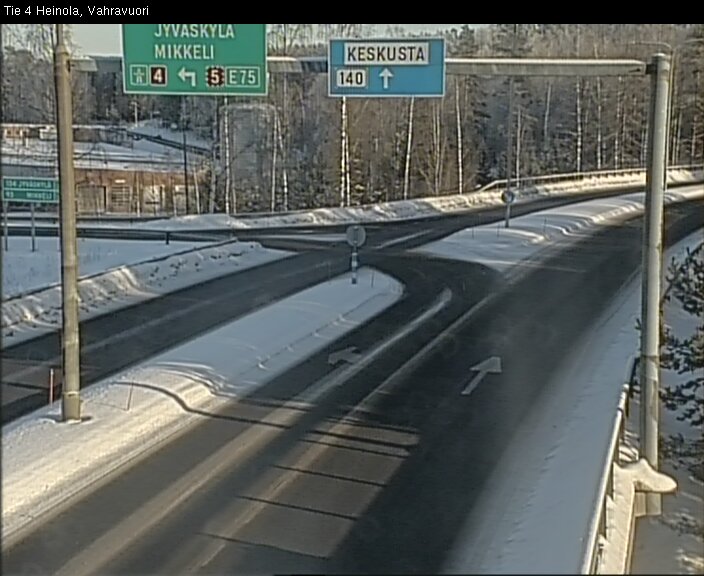 Weather Camera Image Road 4 Heinola, Vahravuori, Heinola, Päijät-Häme