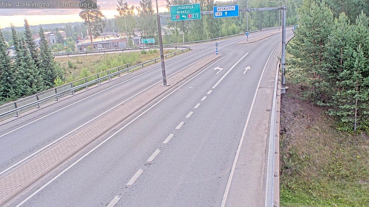 Weather Camera Image Road 4 Heinola, Vahravuori, Heinola, Päijät-Häme