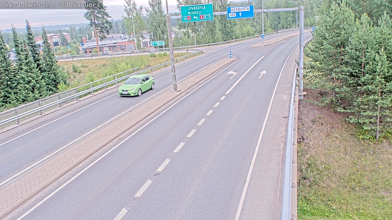 Weather Camera Image Road 4 Heinola, Vahravuori, Heinola, Päijät-Häme