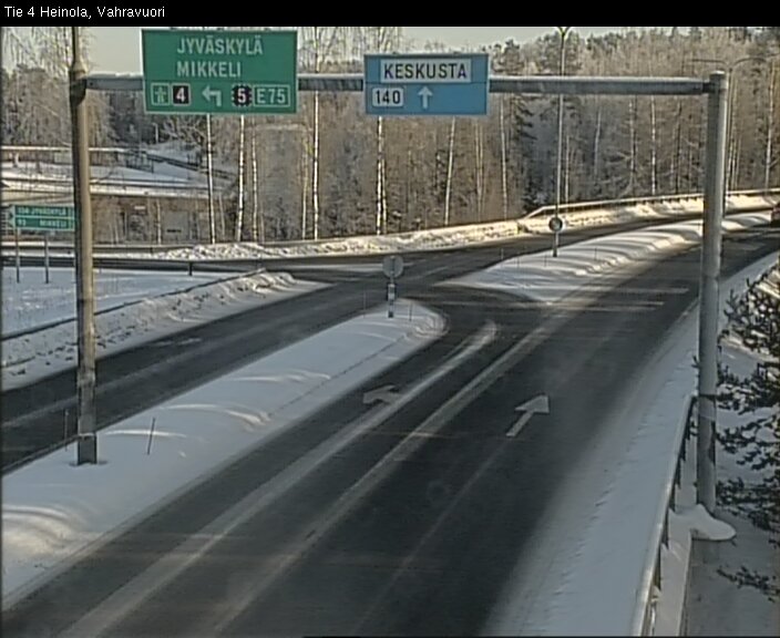 Weather Camera Image Road 4 Heinola, Vahravuori, Heinola, Päijät-Häme