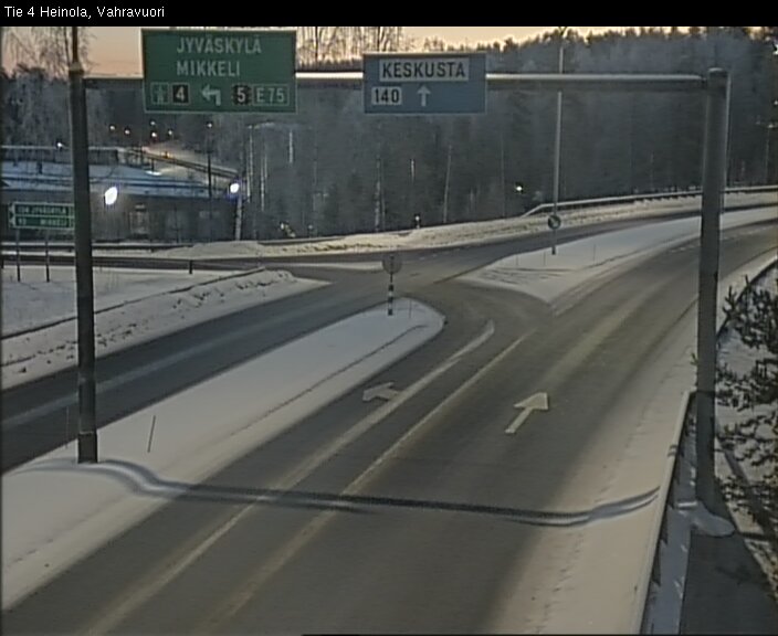 Kelikamerat Kuva Tie 4 Heinola, Vahravuori, Heinola, Päijät-Häme